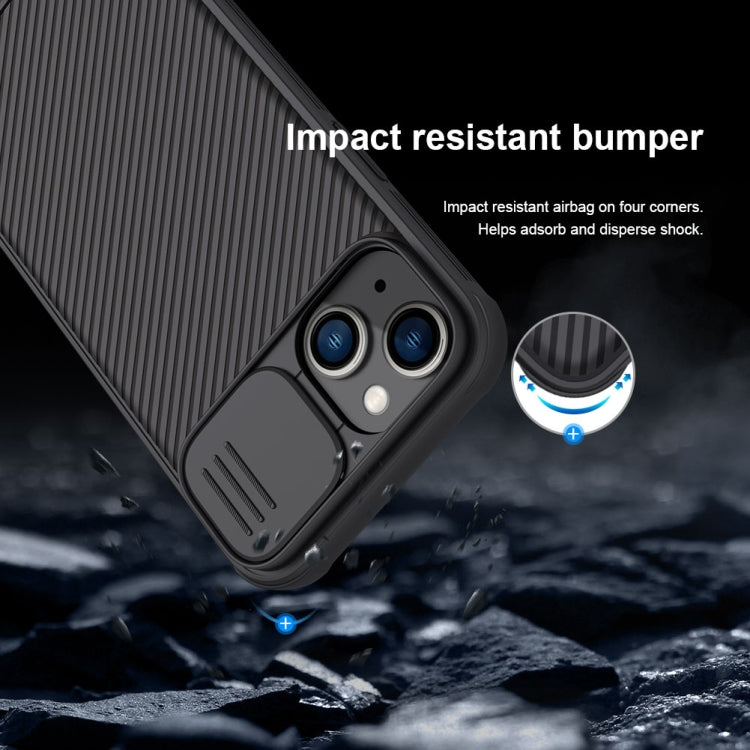 For iPhone 14 Plus  NILLKIN CamShield Pro Protective Phone Case(Black) - HoMEdemic™ 