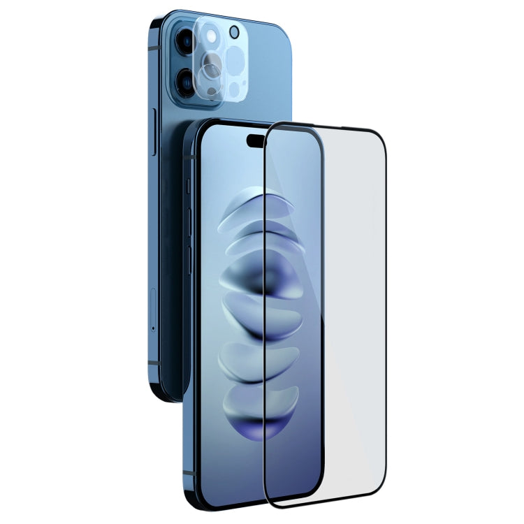 For iPhone 14 Pro Max NILLKIN 2 in 1 HD Full Screen Tempered Glass Film + Camera Protector Set - HoMEdemic™ 