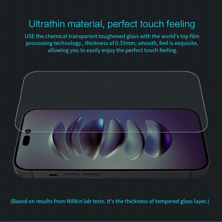 For iPhone 14 Pro Max NILLKIN H 0.33mm 9H Explosion-proof Tempered Glass Film - HoMEdemic™ 