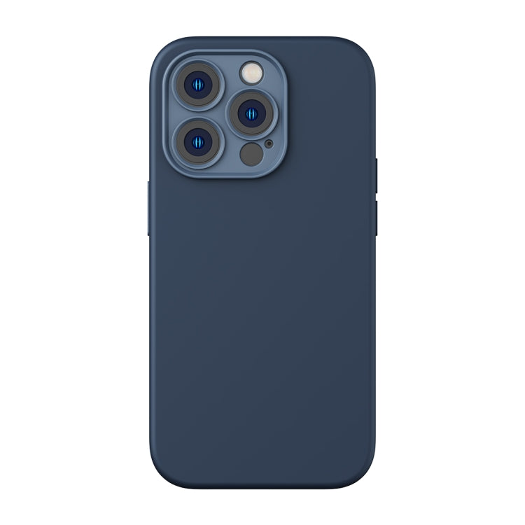 For iPhone 14 Pro Baseus Liquid Silica Gel Phone Case(Blue) - HoMEdemic™ 
