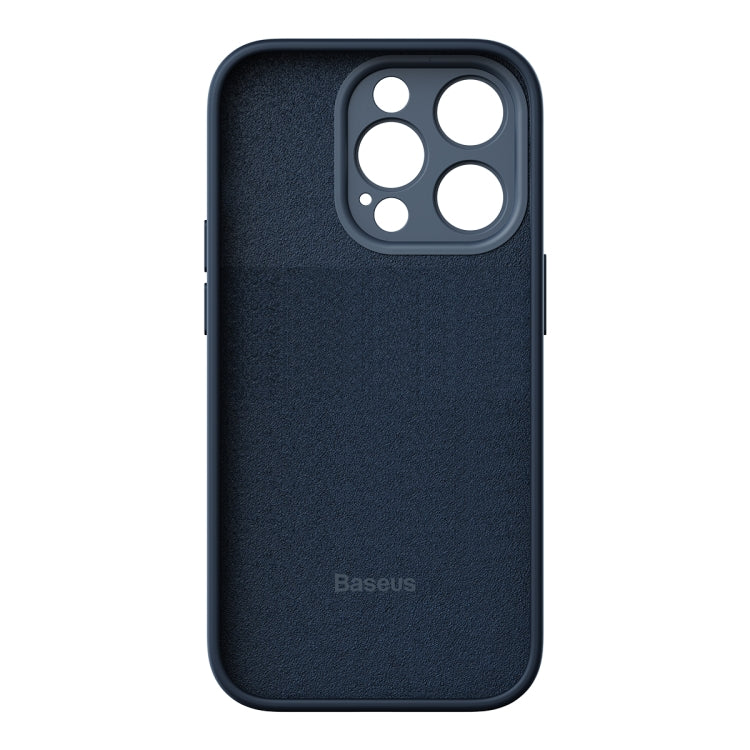 For iPhone 14 Pro Baseus Liquid Silica Gel Phone Case(Blue) - HoMEdemic™ 