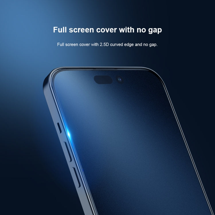 For iPhone 14 Pro Max NILLKIN Fog Mirror 0.33mm 9H Full Screen Matte Tempered Glass Film - HoMEdemic™ 