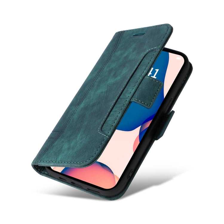 For iPhone 14 Pro BETOPNICE Dual-side Buckle Leather Phone Case(Green) - HoMEdemic™ 