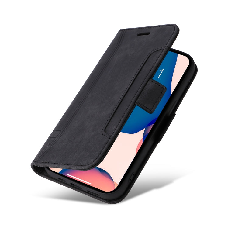 For iPhone 14 Pro Max BETOPNICE Dual-side Buckle Leather Phone Case(Black) - HoMEdemic™ 