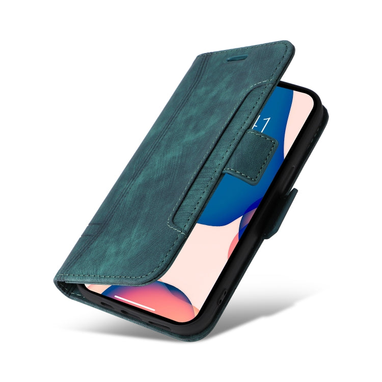 For iPhone 14 Pro Max BETOPNICE Dual-side Buckle Leather Phone Case(Green) - HoMEdemic™ 