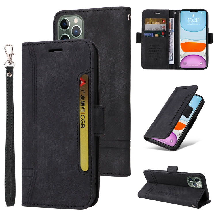 For iPhone 11 BETOPNICE Dual-side Buckle Leather Phone Case(Black) - HoMEdemic™ 