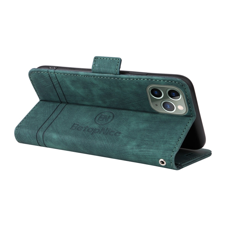 For iPhone 11 BETOPNICE Dual-side Buckle Leather Phone Case(Green) - HoMEdemic™ 