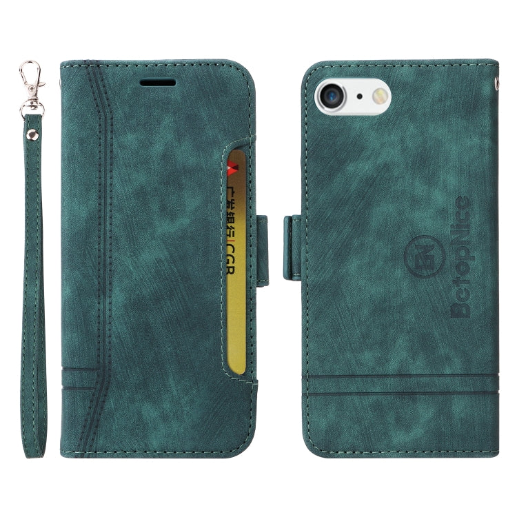 For iPhone 7 Plus / 8 Plus BETOPNICE Dual-side Buckle Leather Phone Case(Green) - HoMEdemic™ 