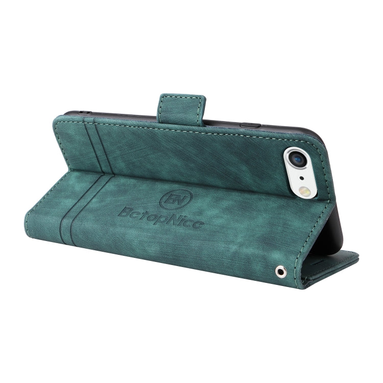 For iPhone 7 Plus / 8 Plus BETOPNICE Dual-side Buckle Leather Phone Case(Green) - HoMEdemic™ 