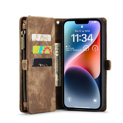 CaseMe 008 Detachable Multifunctional Leather Phone Case, For iPhone 14, For iPhone 14 Plus, For iPhone 14 Pro, For iPhone 14 Pro Max, For Samsung Galaxy Z Fold4 - HoMEdemic™ 
