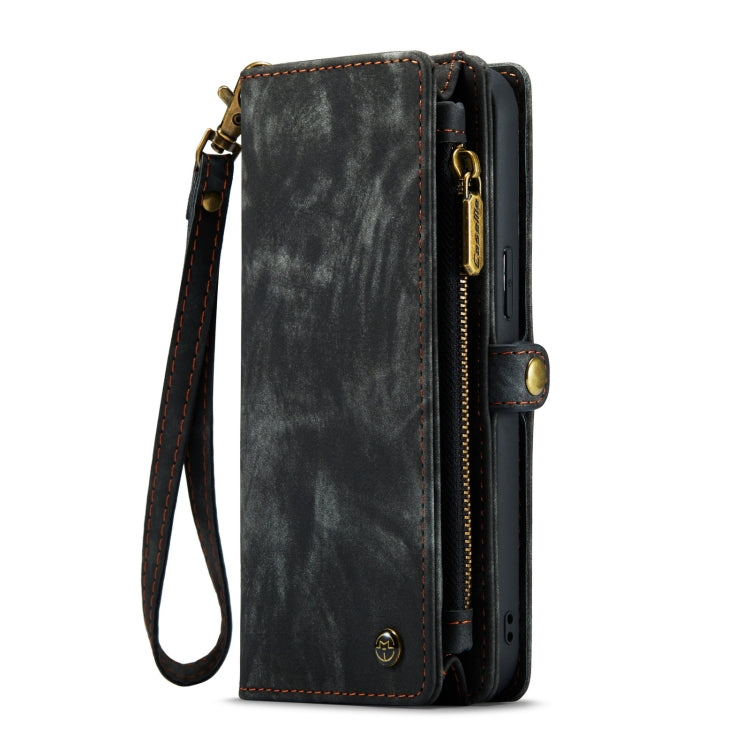 For iPhone 14 CaseMe 008 Detachable Multifunctional Leather Phone Case(Black) - HoMEdemic™ 