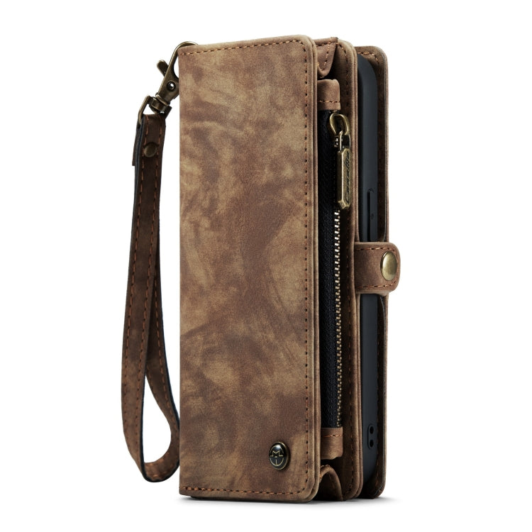 For iPhone 14 Pro CaseMe 008 Detachable Multifunctional Leather Phone Case(Brown) - HoMEdemic™ 