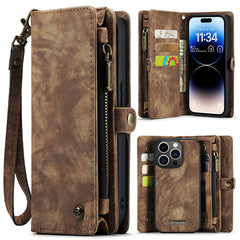CaseMe 008 Detachable Multifunctional Leather Phone Case, For iPhone 14, For iPhone 14 Plus, For iPhone 14 Pro, For iPhone 14 Pro Max, For Samsung Galaxy Z Fold4 - HoMEdemic™ 