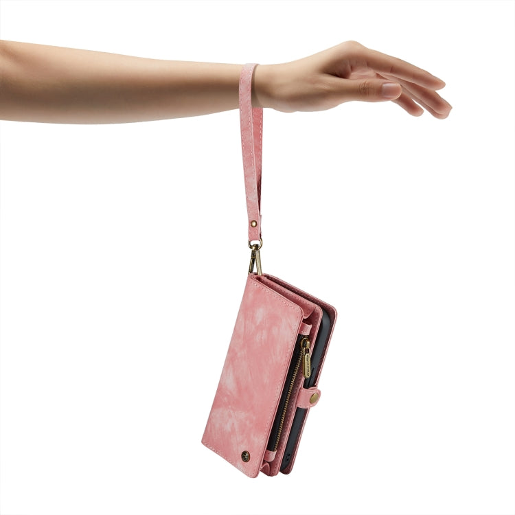 For iPhone 14 Pro CaseMe 008 Detachable Multifunctional Leather Phone Case(Pink) - HoMEdemic™ 