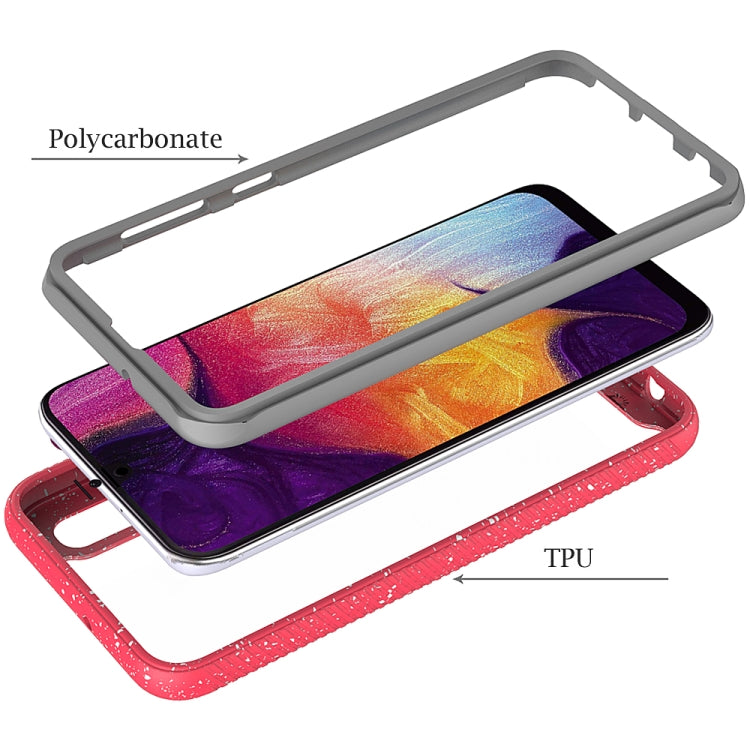 Shockproof Starry Sky PC + TPU Protective Case, For Galaxy A50