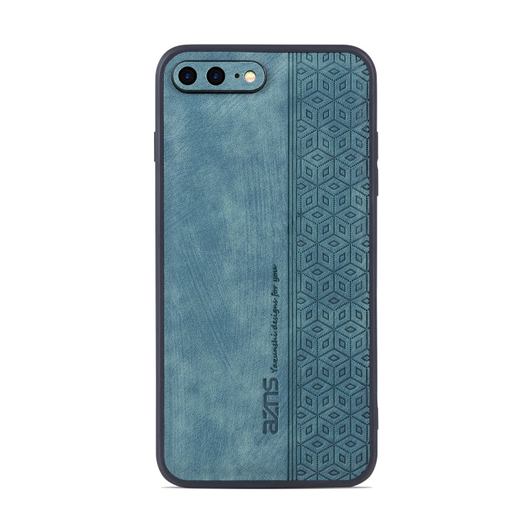 For iPhone 7 Plus / 8 Plus AZNS 3D Embossed Skin Feel Phone Case(Dark Green) - HoMEdemic™ 