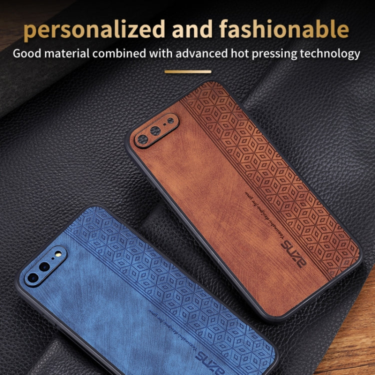For iPhone 7 Plus / 8 Plus AZNS 3D Embossed Skin Feel Phone Case(Dark Green) - HoMEdemic™ 