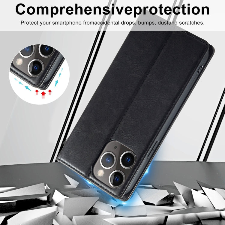 For iPhone 11 Pro LC.IMEEKE RFID Anti-theft Leather Phone Case(Black) - HoMEdemic™ 