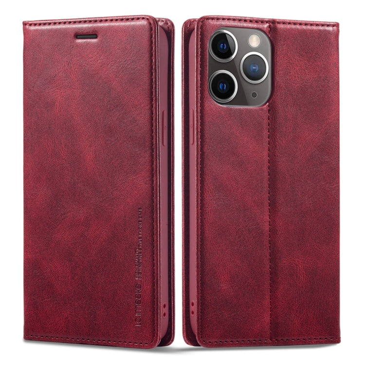 For iPhone 11 Pro LC.IMEEKE RFID Anti-theft Leather Phone Case(Red) - HoMEdemic™ 