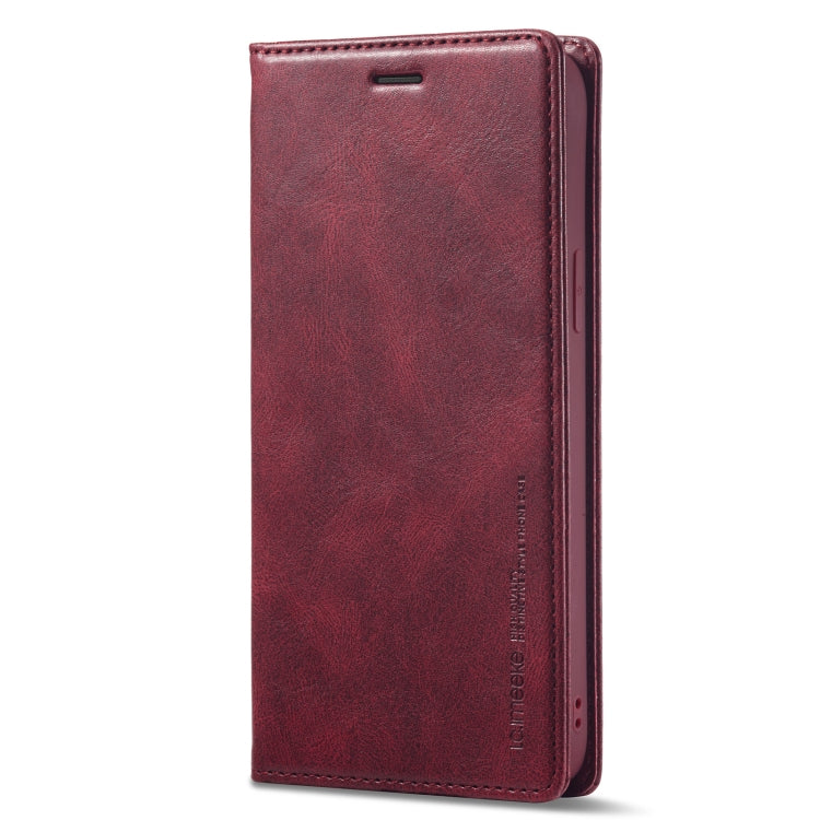 For iPhone 11 Pro LC.IMEEKE RFID Anti-theft Leather Phone Case(Red) - HoMEdemic™ 