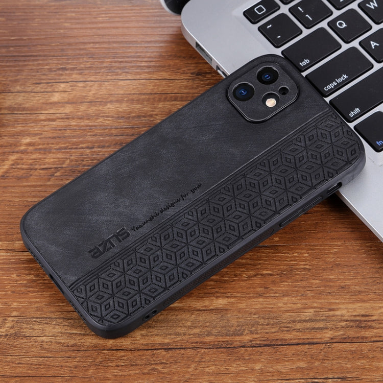 For iPhone 11 AZNS 3D Embossed Skin Feel Phone Case(Black) - HoMEdemic™ 