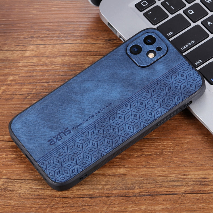 For iPhone 11 AZNS 3D Embossed Skin Feel Phone Case(Sapphire Blue) - HoMEdemic™ 