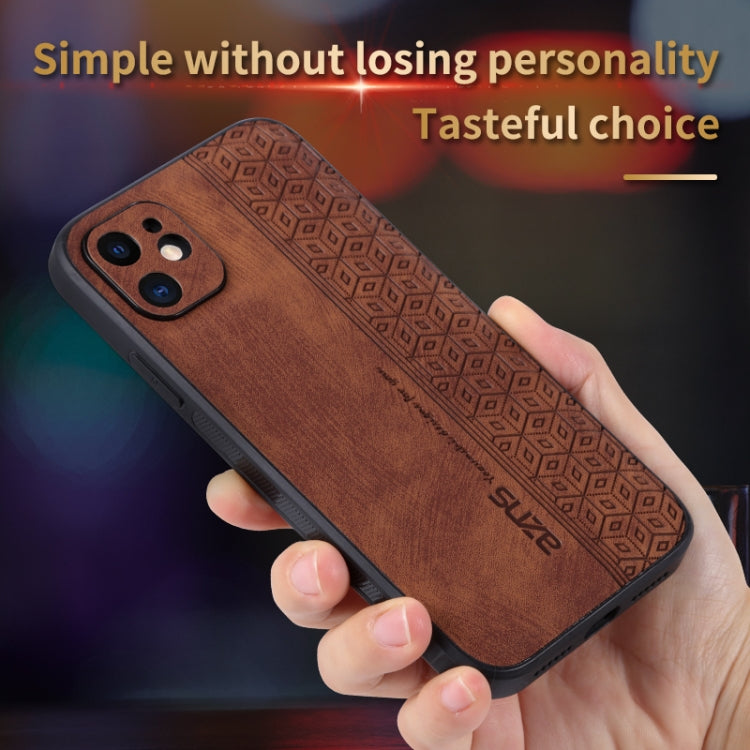 For iPhone 11 AZNS 3D Embossed Skin Feel Phone Case(Black) - HoMEdemic™ 