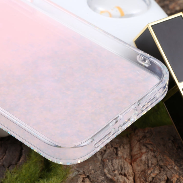 For iPhone 14 Pro Max DFANS DESIGN Snowflake Starlight Shining Phone Case(Pink) - HoMEdemic™ 