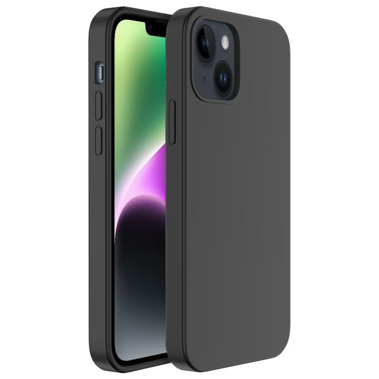 For iPhone 14 Mutural Yuemu Series Liquid Silicone Microfiber Case(Black) - HoMEdemic™ 