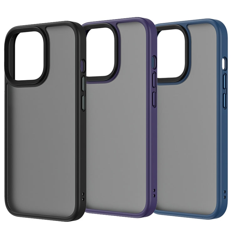 For iPhone 14 Plus ROCK Guard Skin-feel Phone Case(Black) - HoMEdemic™ 