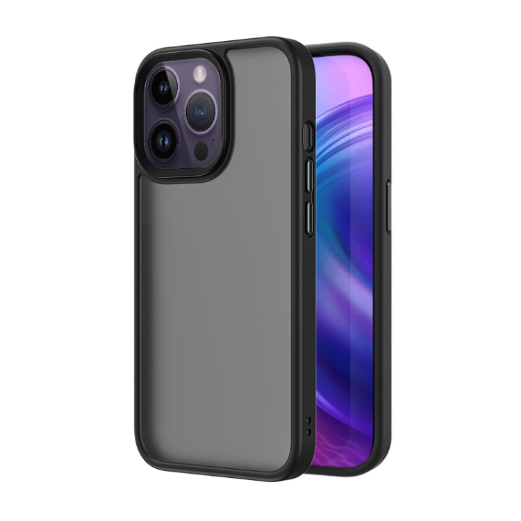 For iPhone 14 Pro ROCK Guard Skin-feel Phone Case(Black) - HoMEdemic™ 