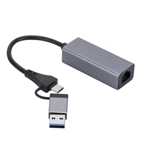 SL-017 USB3.0 Gigabit Network Type-C to Network Port USB HUB - HoMEdemic™ 