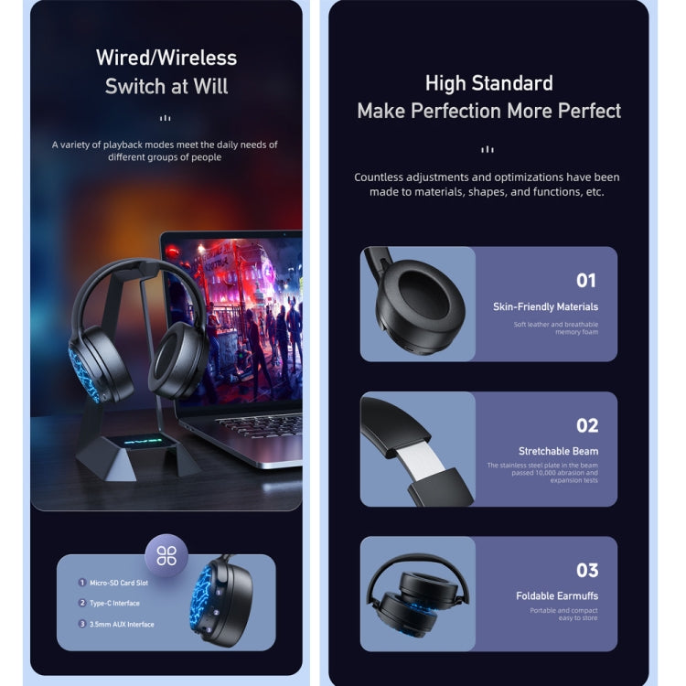 awei A780 Pro Wireless Stereo Headphones - HoMEdemic™ 