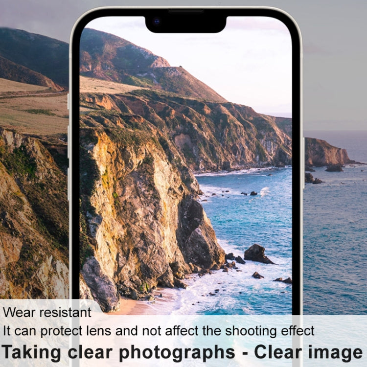 For iPhone 14 / 14 Plus imak High Definition Integrated Glass Lens Film - HoMEdemic™ 