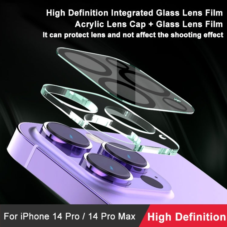 For iPhone 14 Pro / 14 Pro Max imak High Definition Integrated Glass Lens Film - HoMEdemic™ 
