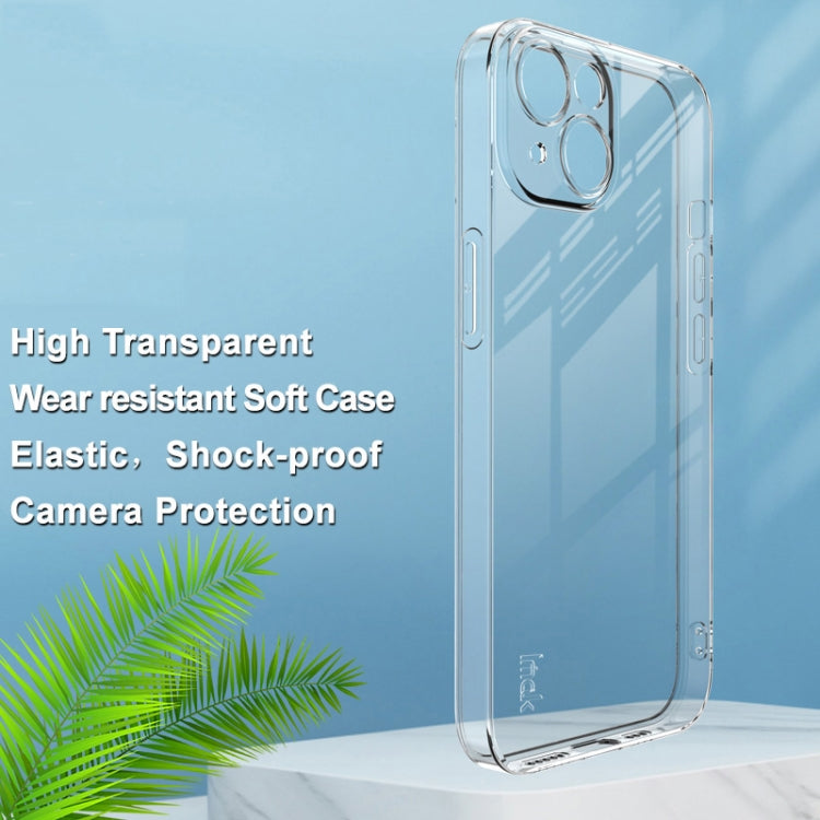 For iPhone 14 imak UX-5 Series Shockproof TPU Protective Phone Case(Transparent) - HoMEdemic™ 