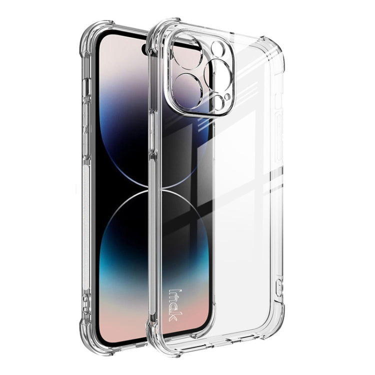 For iPhone 14 Pro imak Shockproof Airbag TPU Phone Case(Transparent) - HoMEdemic™ 