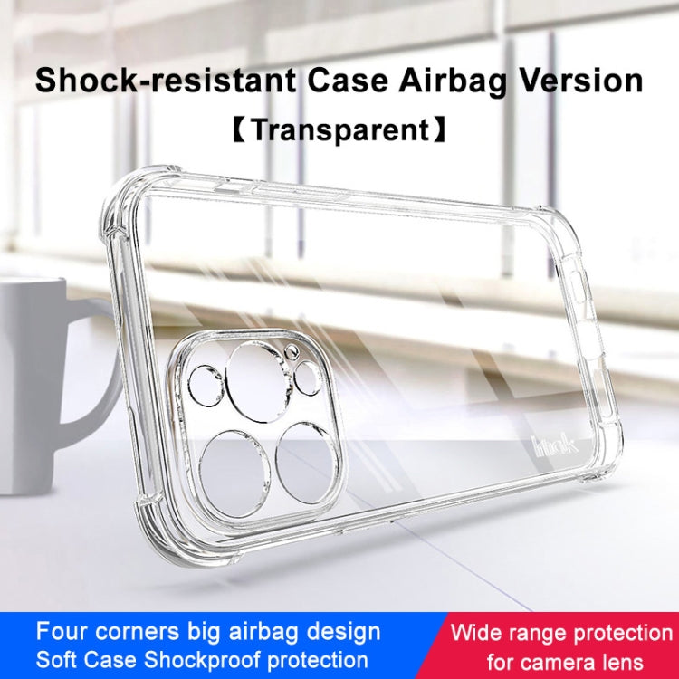 For iPhone 14 Pro imak Shockproof Airbag TPU Phone Case(Transparent) - HoMEdemic™ 