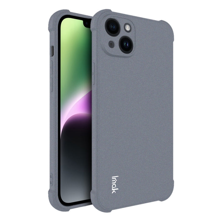 For iPhone 14 imak Shockproof Airbag TPU Phone Case(Matte Grey) - HoMEdemic™ 