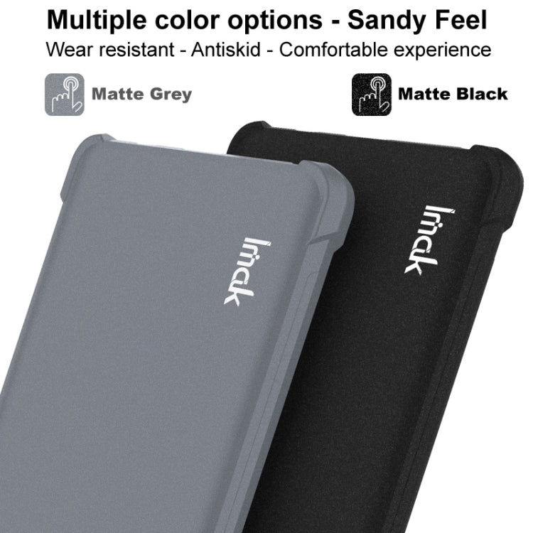 For iPhone 14 imak Shockproof Airbag TPU Phone Case(Matte Black) - HoMEdemic™ 