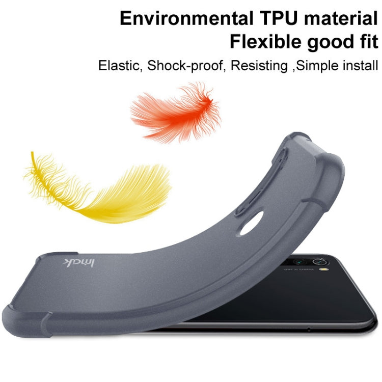 For iPhone 14 imak Shockproof Airbag TPU Phone Case(Matte Black) - HoMEdemic™ 