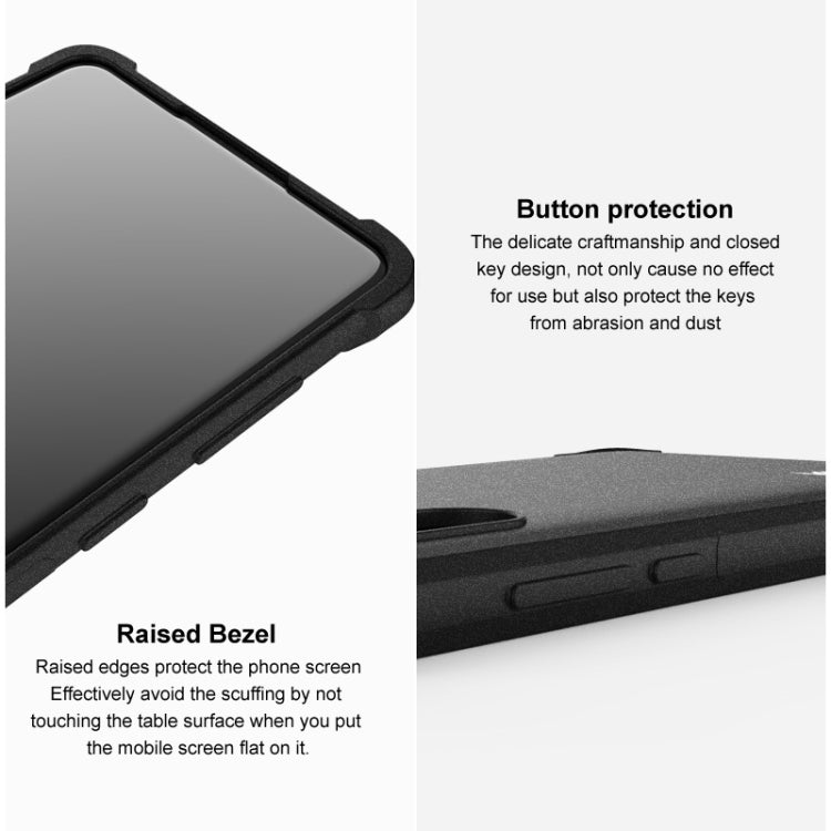 For iPhone 14 imak Shockproof Airbag TPU Phone Case(Matte Black) - HoMEdemic™ 