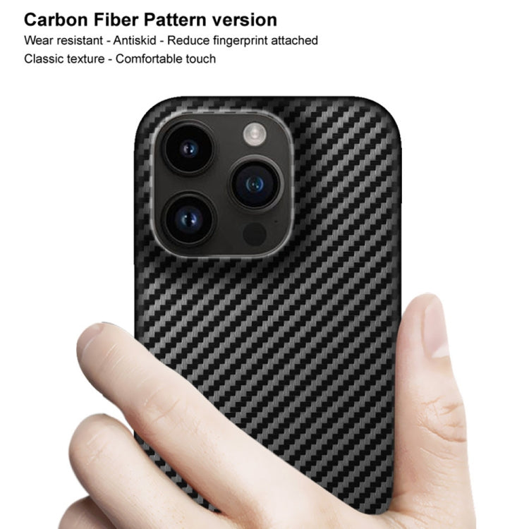 For iPhone 14 Pro Max IMAK Ruiyi Series Carbon Fiber PU + PC Phone Case - HoMEdemic™ 