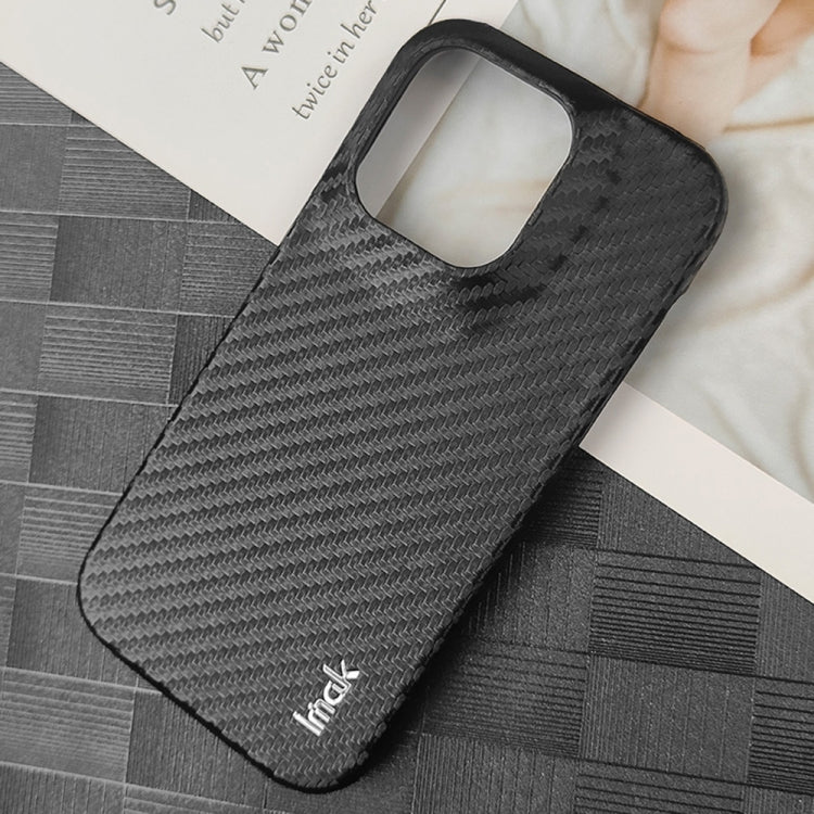 For iPhone 14 Pro Max IMAK Ruiyi Series Carbon Fiber PU + PC Phone Case - HoMEdemic™ 