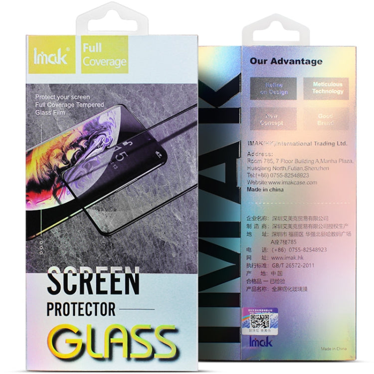 For iPhone 14 Plus IMAK 9H Surface Hardness Full Screen Tempered Glass Film Pro+ Series - HoMEdemic™ 