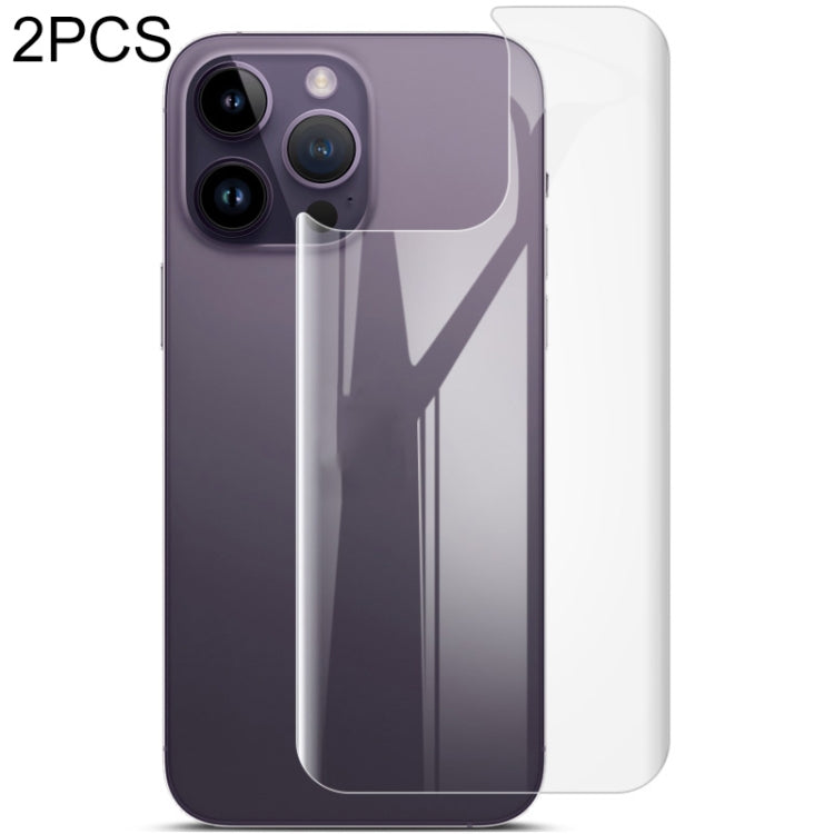For iPhone 14 Pro Max 2pcs imak Curved Hydrogel Film Pnone Back Protector - HoMEdemic™ 