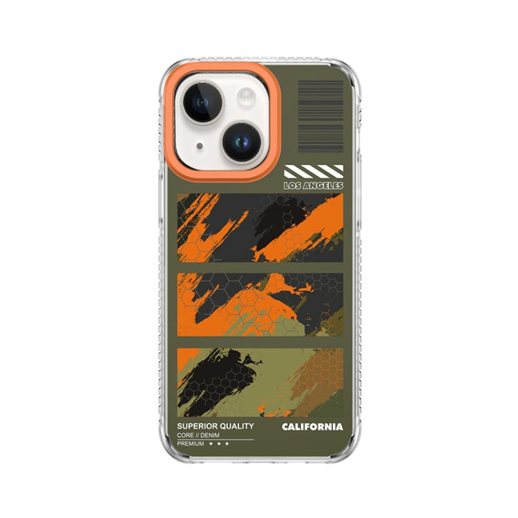 For iPhone 14 Mutural Camouflage Series Phone Case(Green) - HoMEdemic™ 