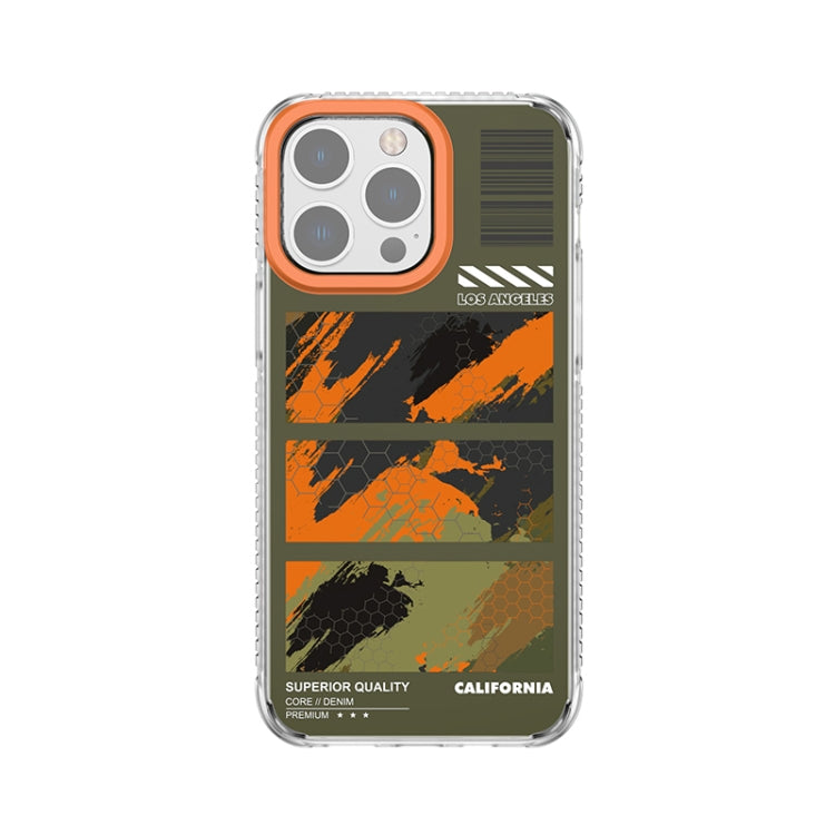 For iPhone 14 Pro Mutural Camouflage Series Phone Case(Green) - HoMEdemic™ 