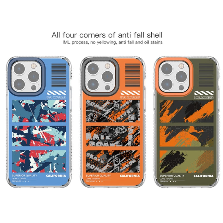 For iPhone 14 Pro Mutural Camouflage Series Phone Case(Green) - HoMEdemic™ 