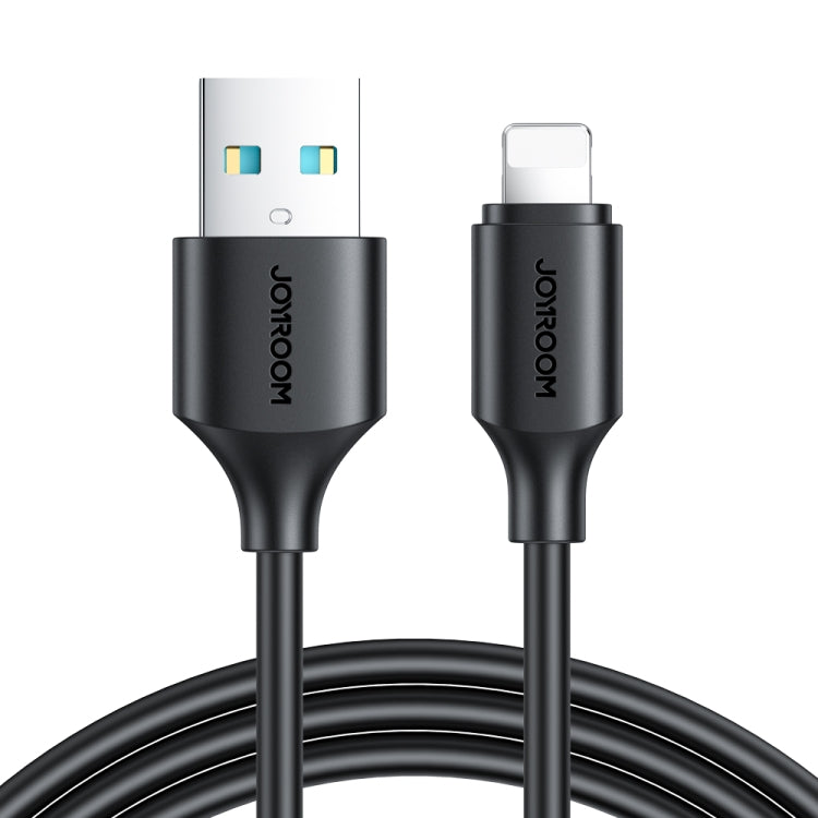 JOYROOM S-UL012A9 2.4A USB to 8 Pin Fast Charging Data Cable, Length:2m(Black) - HoMEdemic™ 